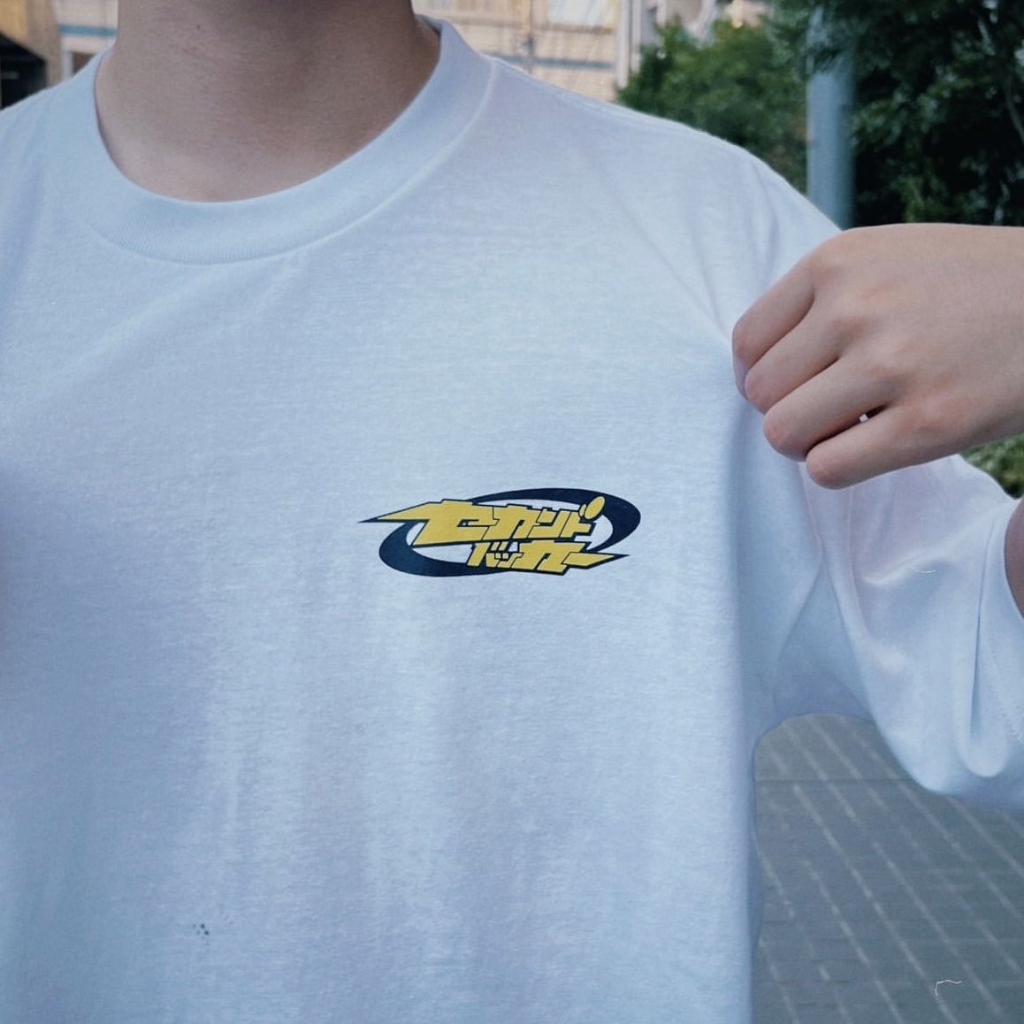 🛍️新グッズ解禁‼️ セカバシンプルTシャツが 次回のライブから販売