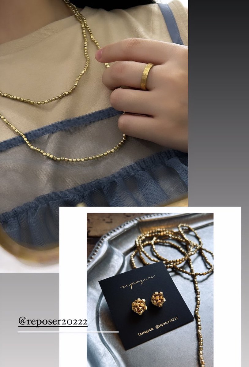 reposer20222's tweet photo. #reposer
#アクセサリー
#ハンドメイド
#旭川
#代官山 https://t.co/v54EblUSTa
