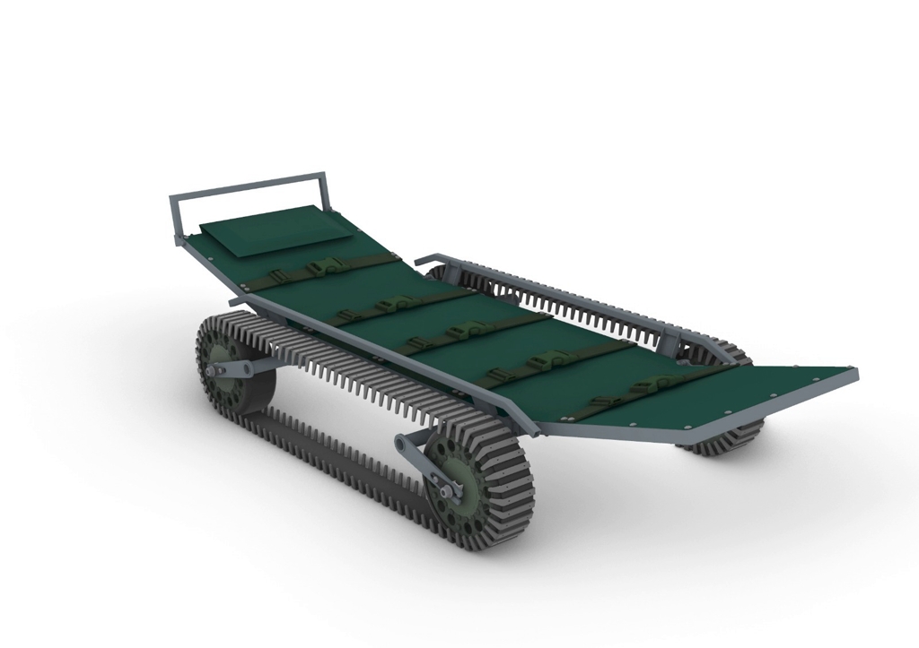 armyinformcomua's tweet photo. Ukraine's FOXTAC: This robotic transporter can evacuate wounded or deliver ammo. Nearly silent, low-profile, and remotely controlled. 
#UkraineTech #GroundDrones #MilitaryTech
https://t.co/DZ0SWNPuFG https://t.co/0BVNgc0rXo