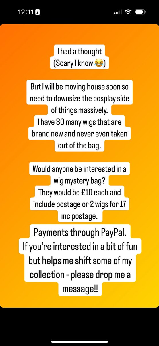 Let me know if you’re interested 🥰