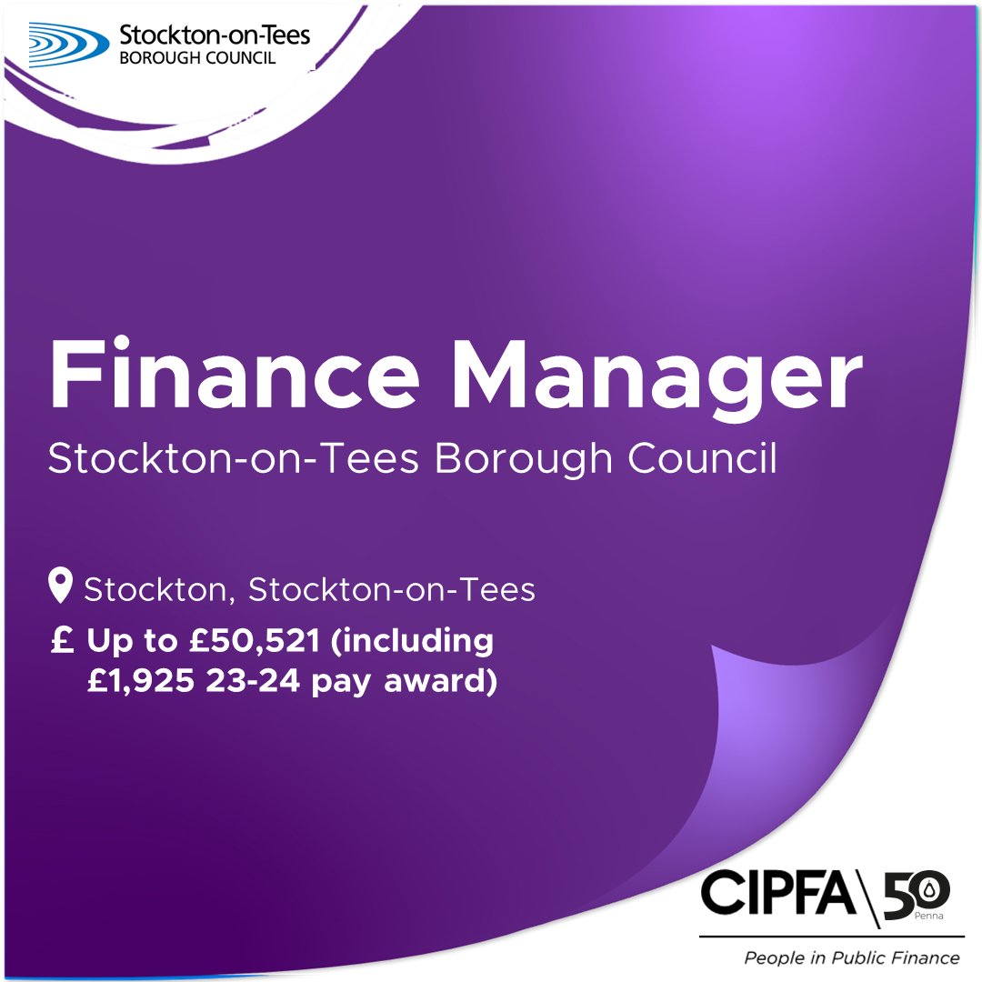 Looking for your next challenge?

<a href="/stocktoncouncil/">Stockton-on-Tees Borough Council</a> is seeking a #FinanceManager to join their team and make a difference providing strategic financial advice and shaping key decisions.

If you're ready to make an impact, learn more >> sourcing.penna.com/clients/stockt… <a href="/CIPFA/">@CIPFA</a>