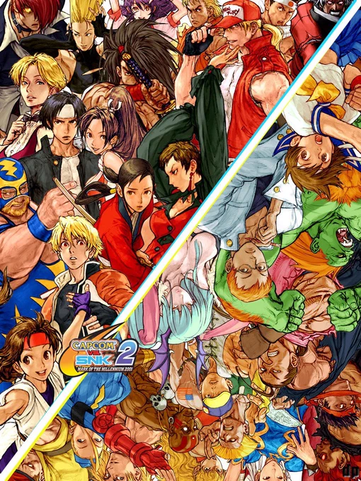 Official art | Capcom vs SNK 2: Mark of the Millennium 2001 Kinu Nishimura 