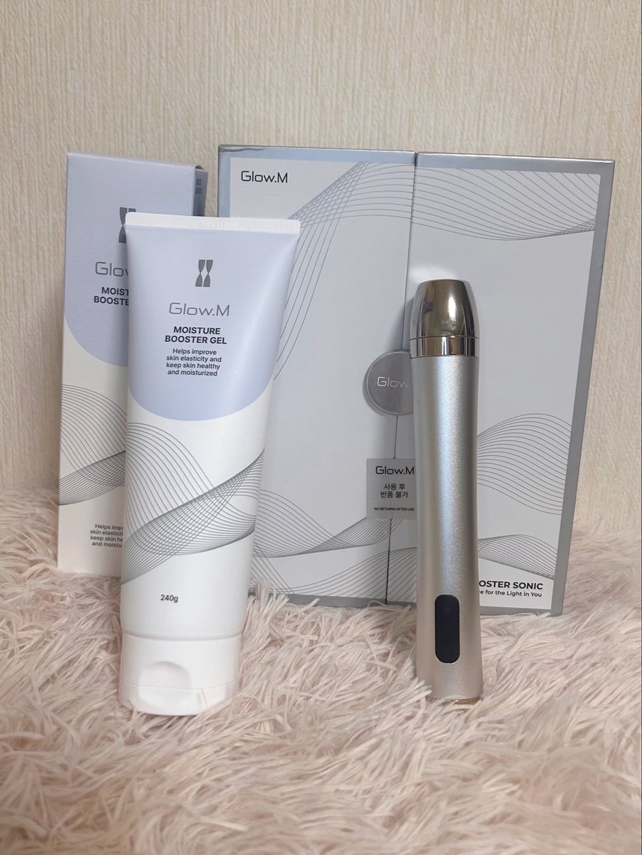 Glow.M グローM ブースターソニック 美顔器 【公式通販】