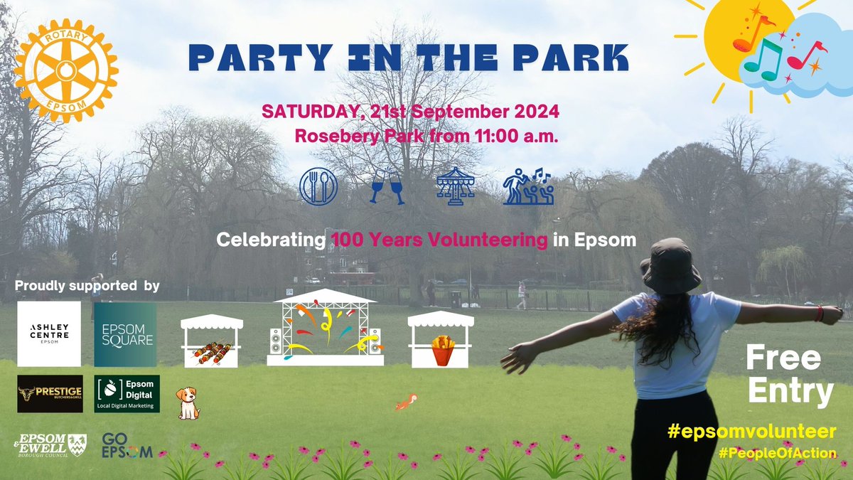 The Epsom &amp; Ewell Safer Neighbourhood Team are hosting a #MeetTheBeat and #BikeMarking Event at the #Epsom Rotary #PartyInThePark on Saturday, 21st September.  Details attached.