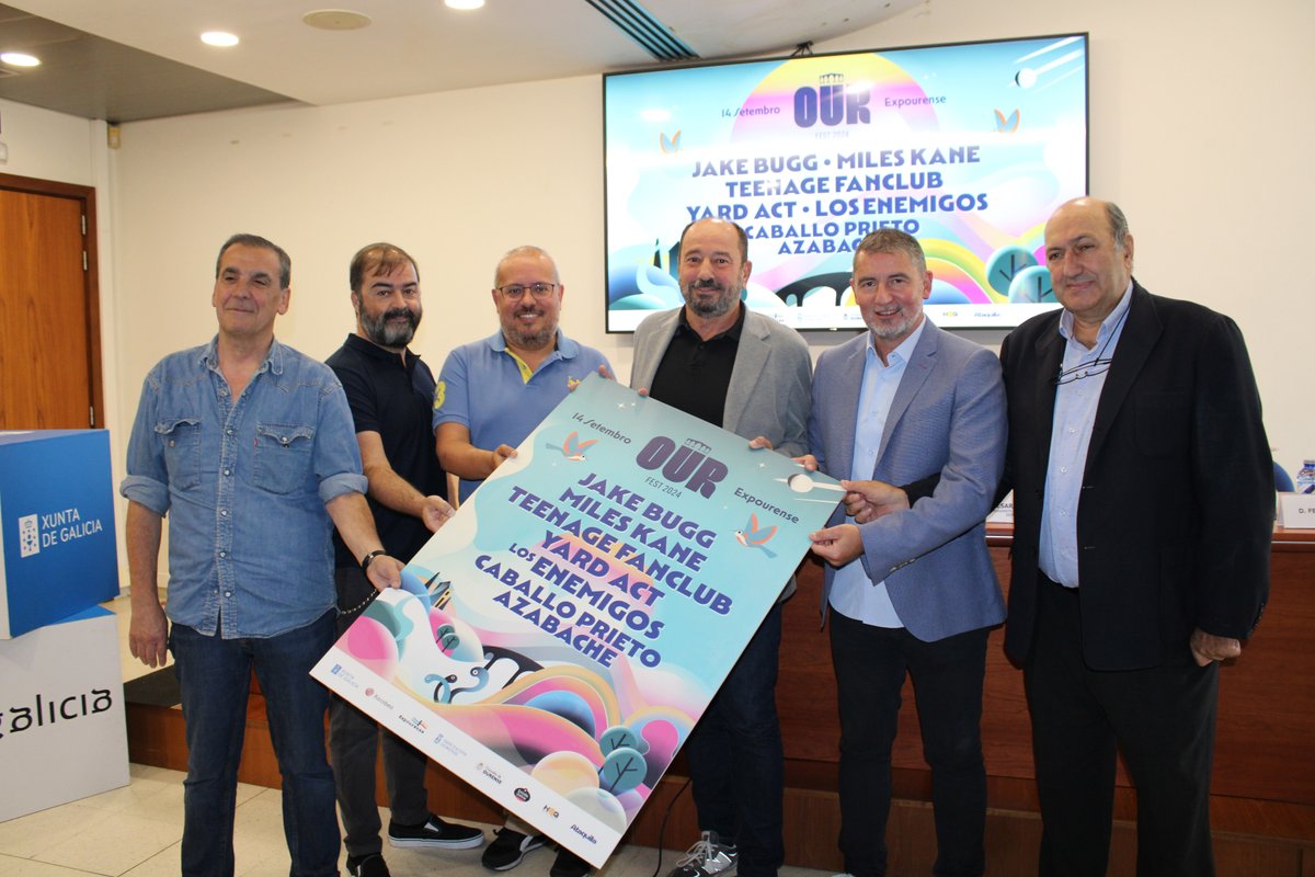EXPOURENSE's tweet photo. Este sábado, en @EXPOURENSE, tes unha cita co @ourfest_gal!

Toda a info sobre o festival: https://t.co/OhyZ9WfVY4 https://t.co/0398Q10rQb