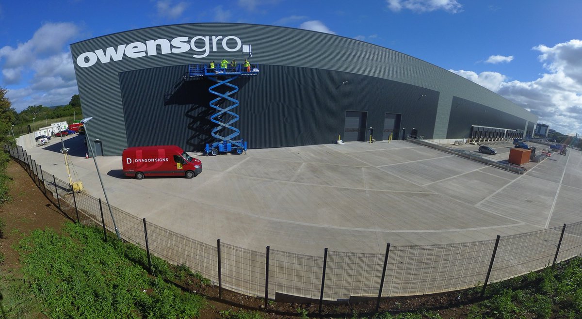Owens Group (@owensgroupuk) on Twitter photo Blue skies over Magor Gateway 156 as we help our partner <a href="/Dragon_Signs/">Dragon Signs</a> with installing the new signage they’ve supplied. Soon, the M4 elevation will proudly feature Owens Group branding for all to see. Blue skies over Magor Gateway 156 as we help our partner <a href="/Dragon_Signs/">Dragon Signs</a> with installing the new signage they’ve supplied. Soon, the M4 elevation will proudly feature Owens Group branding for all to see.