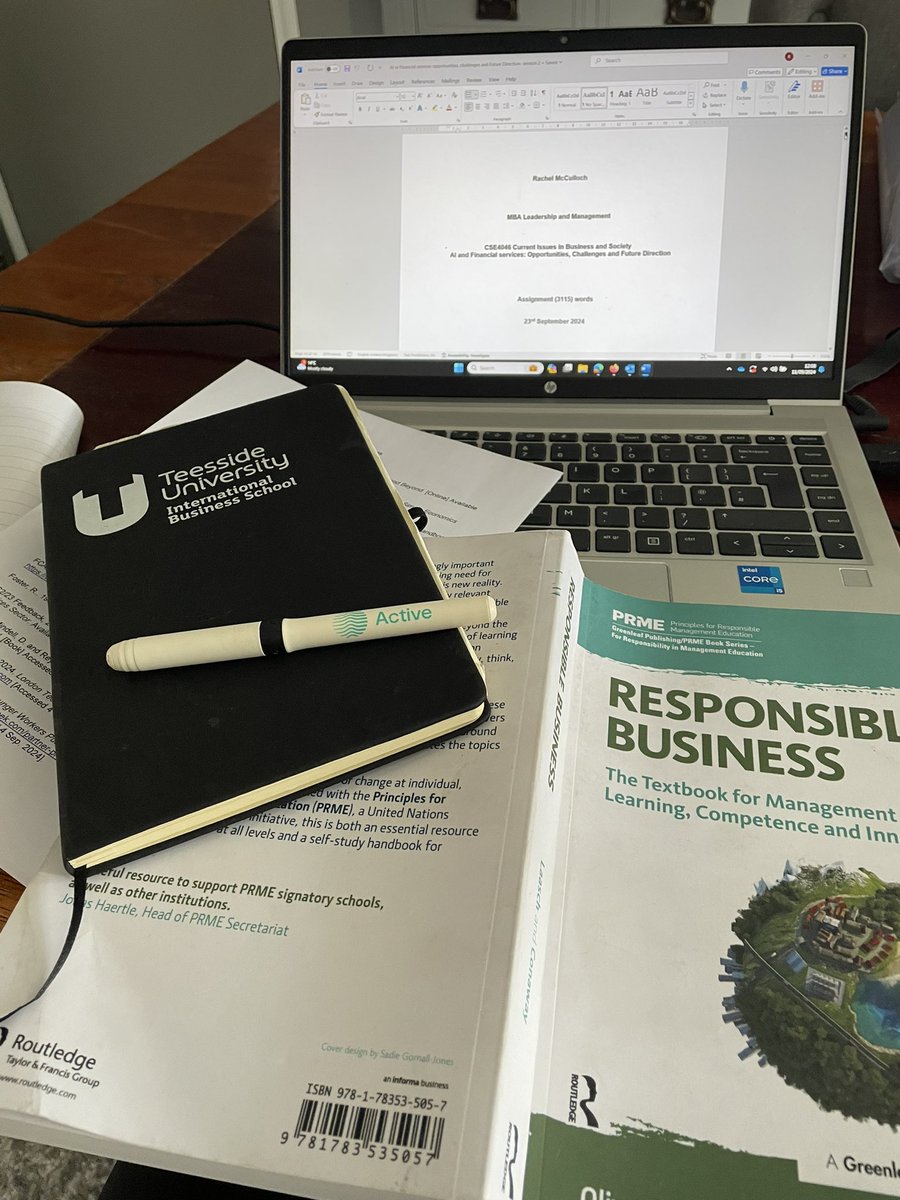 Another busy day today balancing work with University studying! Just got to keep going bit by bit, last assignment before dissertation 😱
<a href="/ActiveFinancial/">Active Chartered Financial Planners</a>  always learning and improving 🎓
