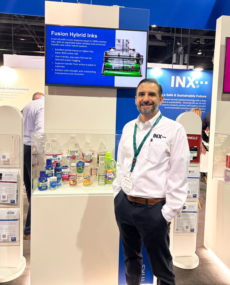 INXIntlUSA's tweet photo. We're having a fantastic time at Labelexpo and would love for you to join us! Stop by the INX booth #129 to discover the newest innovations in tag and label inks and coatings. Hope to see you there!
#INXInk https://t.co/EjGxyuyH1c