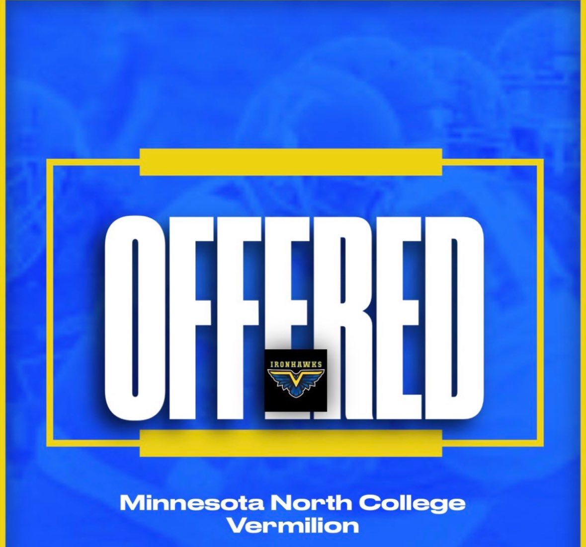 I am truly grateful to receive my first offer from Minnesota north vermillion college🙏🏾#AGTG  <a href="/coachbusby22/">Coach Busby</a> <a href="/1CoachCollins/">Matthew Collins</a> <a href="/johnson_three/">Tyree Johnson</a> <a href="/CooneyPanthers/">Brian Cooney</a> <a href="/JohnHugunin42/">John Hugunin</a>
