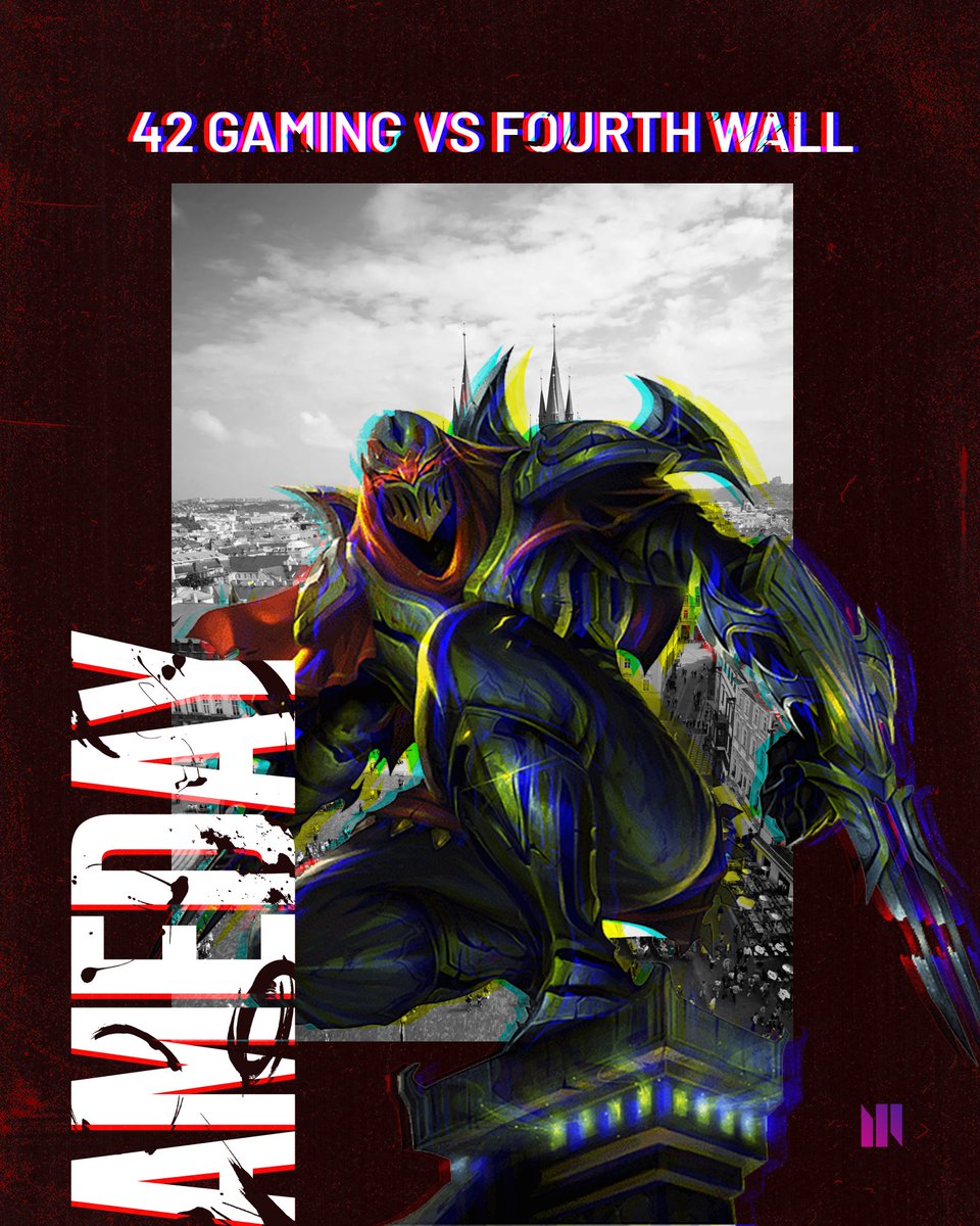 42Gaming_'s tweet photo. IT'S GAME DAY!

Today we throw all our Flashes against the wall to tear them down

🆚 @fourthwall_gg 
⏰ 18:00 CEST
📺 https://t.co/a607w9Lqby

#42WIN https://t.co/ApGeMszM4n