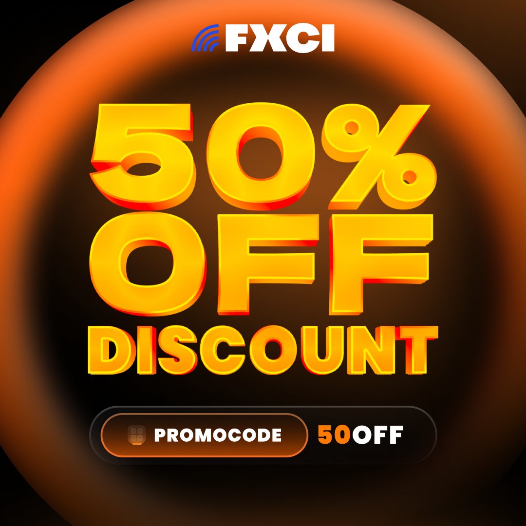 fxci_com's tweet image. ‼️Limited Time 50% OFF + Giveaway!

This is your golden ticket to trade like a pro - at HALF the price!

Start now!  Use promo code:👉50off👈

We will randomly choose a $25k Boosted Challenge winner from quotes

*the offer is valid for 2 days 
Hurry up! 

#LevelUpYourTrading…