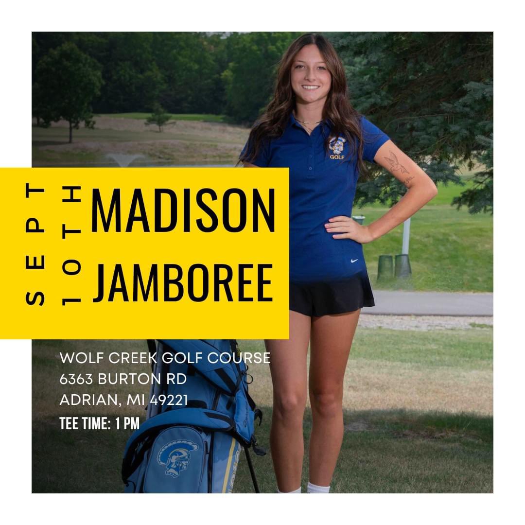 Best of luck to our Varsity Girls Golf team as they host the LCAA jamboree today !

Let’s go trojans!