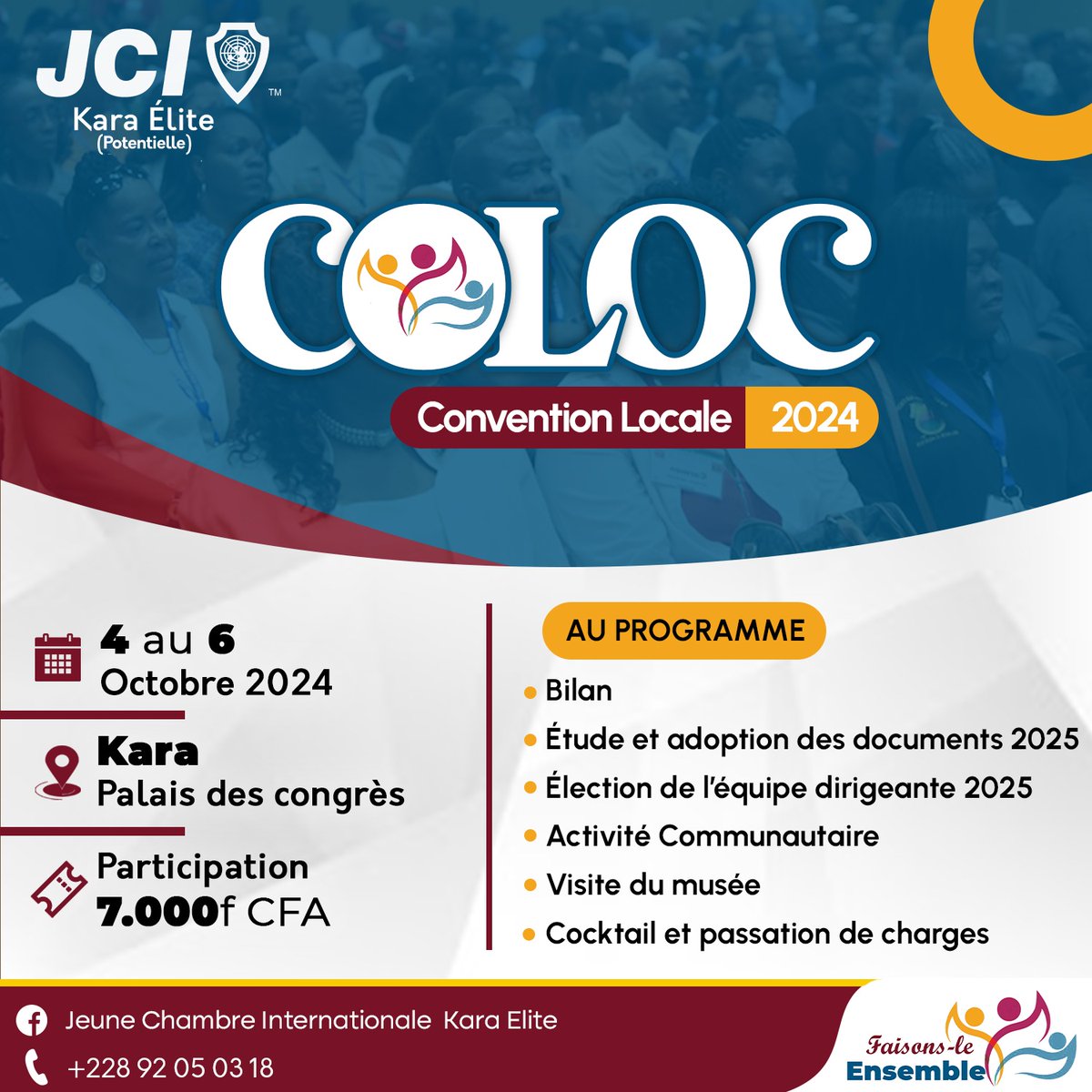 Chèrs jeunes, ne ratez pas cette opportunité unique d'#instruction, de #réseautage et de #distraction.
A la #jeunechambre on est jeune, on #apprend et on s'#amuse. 

Réserve ta place.