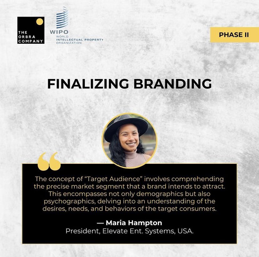 Theorbracompany's tweet image. On the topic of Finalizing Branding from the WIPO IP Labs Incubation and Acceleration program last year.

Click the link to sign up for this year’s edition 👇🏽
surveys.wipo.int/s3/Intellectua…

#theorbracompany #wipo2.0 #WIPOIPLabs
#wipo2024 #intellectualproperty #innovation #startup