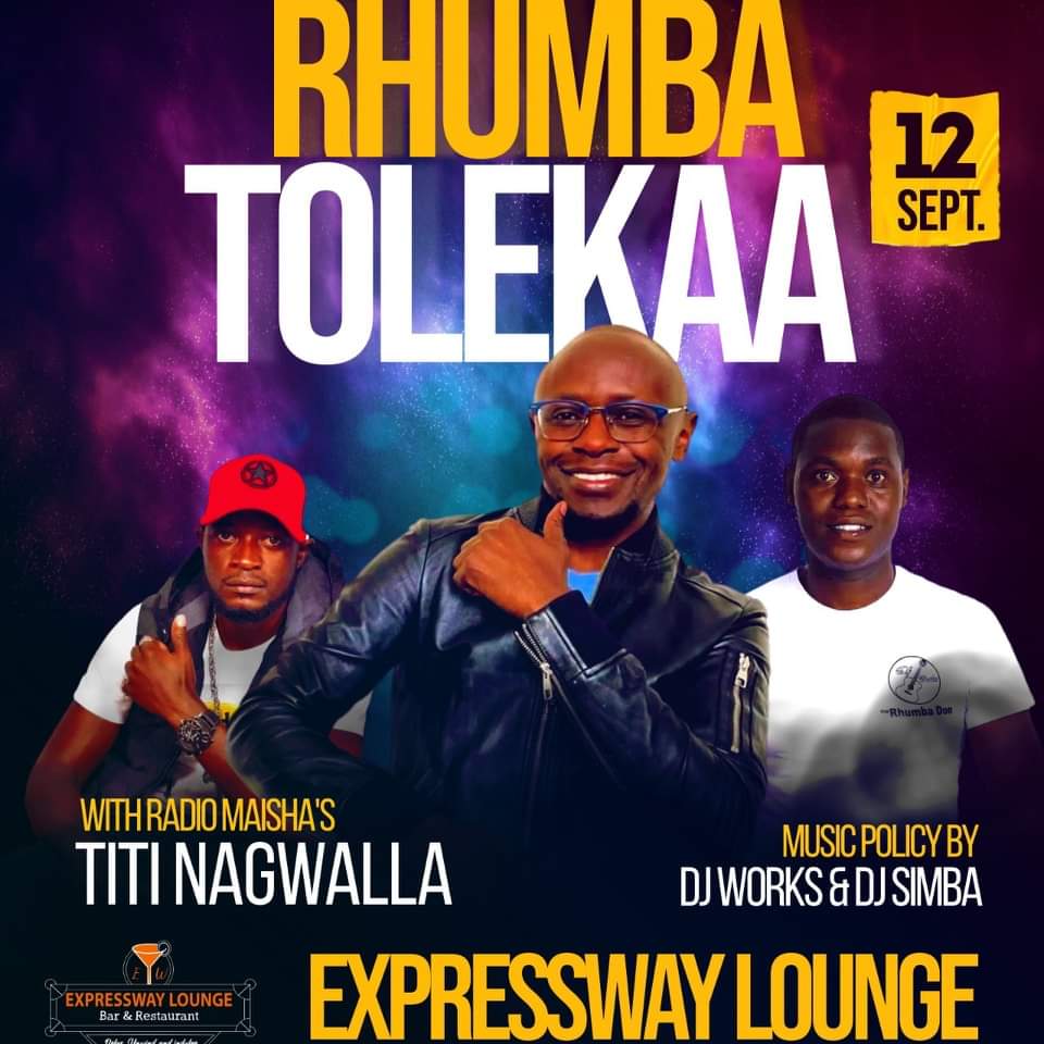 lawrencekitema's tweet photo. π₯ Happening this Thursday! @XpresswayLounge invites you to the grand launch of #RhumbaNight on 12th September 2024! π Come vibe with Titi Nagwala from Radio Maisha and enjoy the best of Rhumba music, curated by DJ Works and DJ Simba ! Get your dancing shoes ready for a night full of rhythm, energy, and fun. Donβt miss out on the hottest Rhumba event in town! π₯ See you there! πΆπΊ