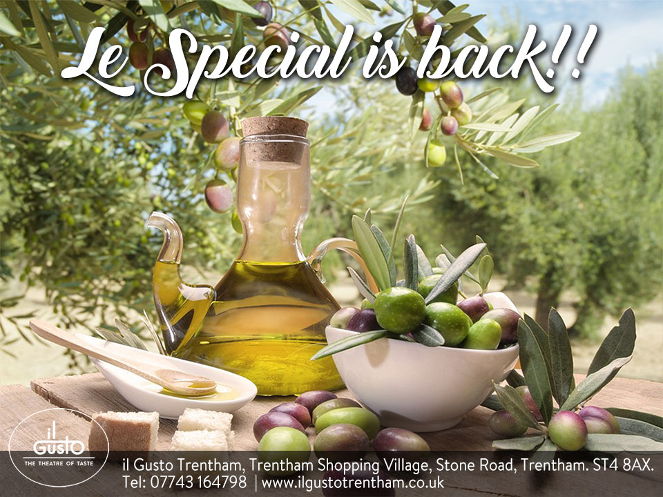 Guess who's back at il Gusto!!
After more than a year of absence, due to continuing Brexit difficulties, our best selling Olive Oil has returned to the shelves.
Le Special has always been a firm favourite with our regular customers, so we've managed to source this delivery.