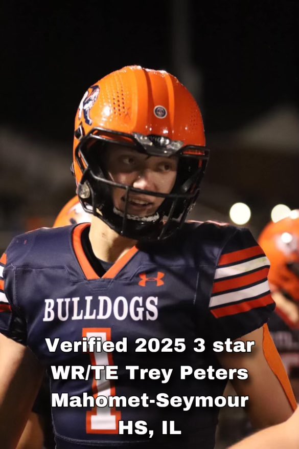 Mike Farrell (@mfarrellsports) on Twitter photo Baller Alert
6-5, 210 WR/TE Trey Peters is putting up massive numbers!
Illinois 2025 has gained attention from numerous Power Four and GO5 schools.
Through two games he hasโฆ.
18 Receptions
491 Receiving yards
7 TDs
Video analysis coming soon.
<a href="/PetersTrey1/">Trey Peters</a> Baller Alert
6-5, 210 WR/TE Trey Peters is putting up massive numbers!
Illinois 2025 has gained attention from numerous Power Four and GO5 schools.
Through two games he hasโฆ.
18 Receptions
491 Receiving yards
7 TDs
Video analysis coming soon.
<a href="/PetersTrey1/">Trey Peters</a>