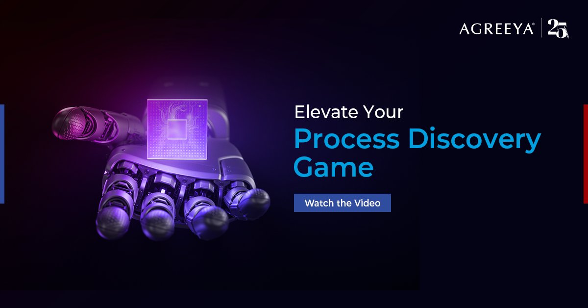 AgreeYaGlobal's tweet image. Curious about how #AI-driven #processdiscovery can #revolutionize your #operations? Check out AgreeYa’s latest video to learn how our #solutions can provide actionable insights &amp;amp; drive #operational #excellence. Get inspired &amp;amp; discover the future with us! bit.ly/4ekpa68