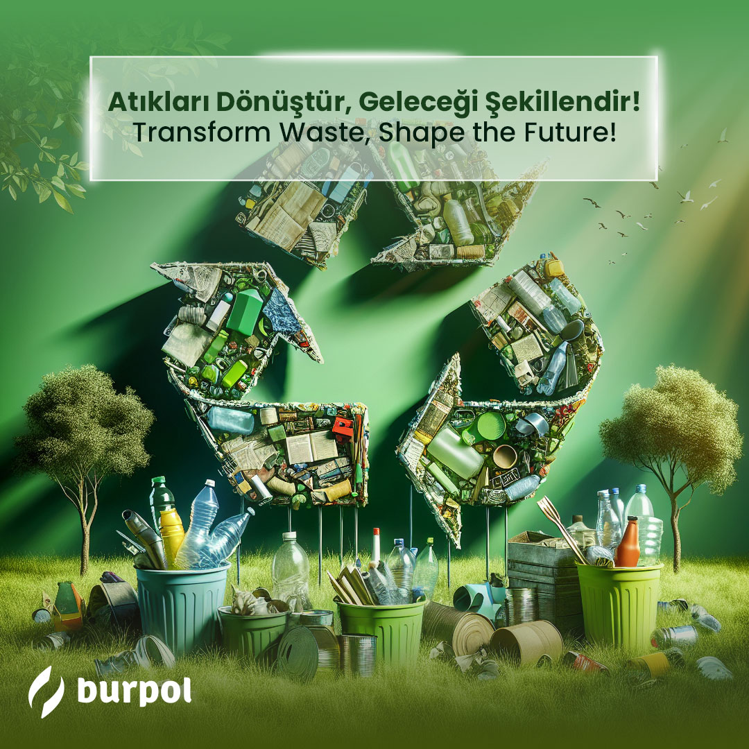 İleri teknolojiyi kullanarak, plastik atıkları yüksek performanslı hammaddelere dönüştürüyoruz. Burpol ile geri kazanımın gücünü keşfedin.

#AdvancedTechnology #WasteTransformation #HighPerformance #Burpol #RecycledMaterials #TechForGood #PlastikAtık #İleriTeknoloji
