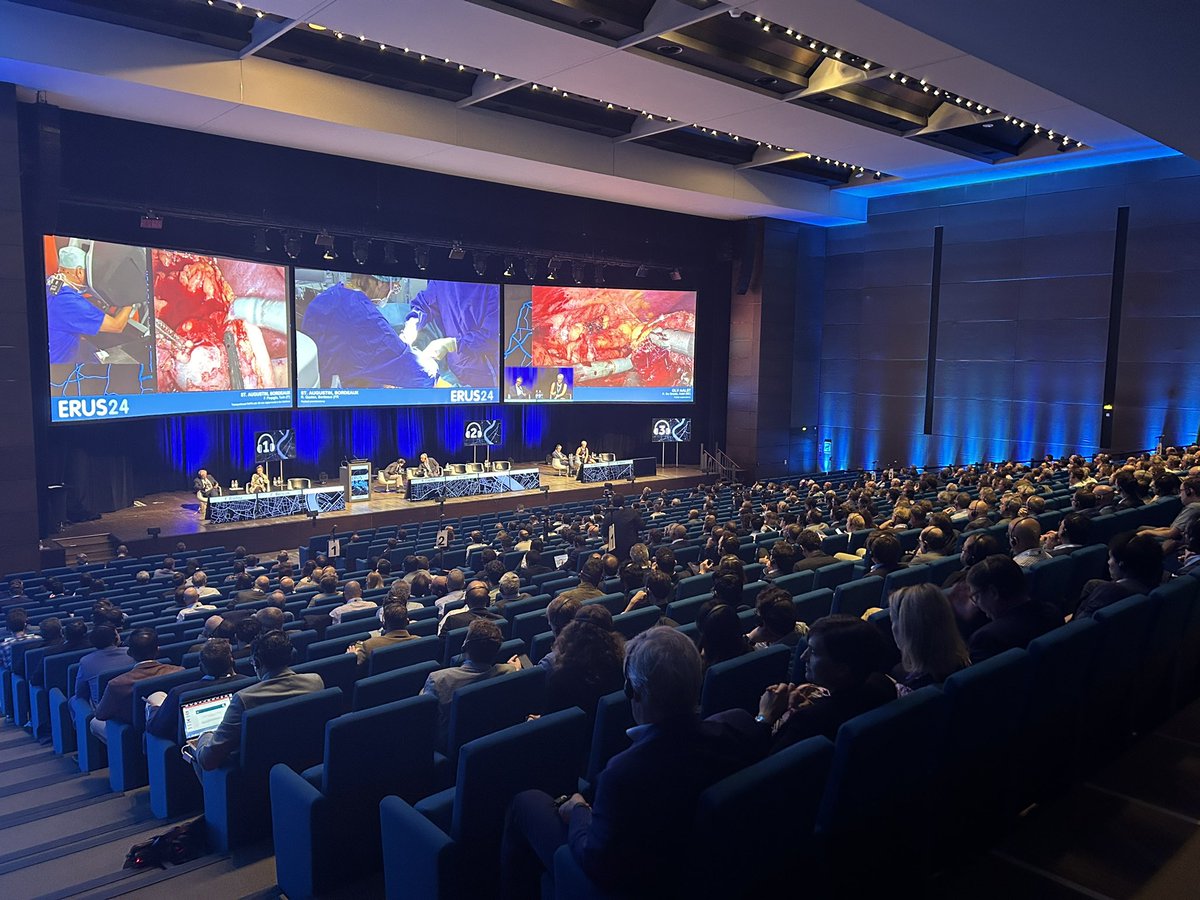 Ben Challacombe (@benchallacombe) on Twitter photo Just your Standard case!- <a href="/AlbertoBreda1/">Alberto Breda</a> in a suit in Bordeaux <a href="/ERUSrobotics/">ERUS Robotic Urology</a> #erus24 meeting does a partial nephrectomy with the Edge SP1000 robot on a patient in Beijing, China in from of 1000 delegates with 0.130 sec delay. Amazing! Just your Standard case!- <a href="/AlbertoBreda1/">Alberto Breda</a> in a suit in Bordeaux <a href="/ERUSrobotics/">ERUS Robotic Urology</a> #erus24 meeting does a partial nephrectomy with the Edge SP1000 robot on a patient in Beijing, China in from of 1000 delegates with 0.130 sec delay. Amazing!