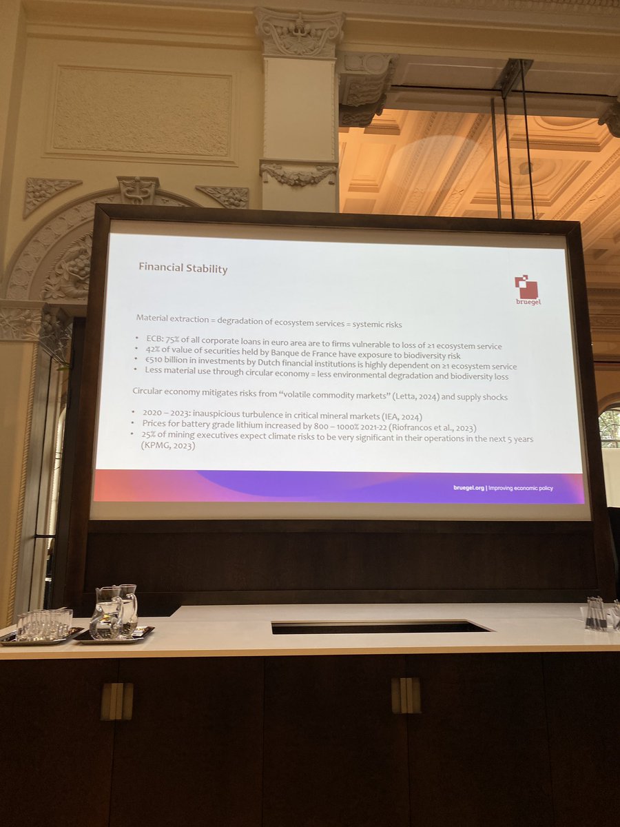 Elisa Newby (@econewby) on Twitter photo Circular economy mitigates risks from volatile commodity markets and supply bottlenecks — thus increases stability. <a href="/HeatherGrabbe/">Heather Grabbe</a> from <a href="/Bruegel_org/">Bruegel</a> introduces her excellent report on resource efficiency and financial stability <a href="/SuomenPankki/">Suomen Pankki</a>. Circular economy mitigates risks from volatile commodity markets and supply bottlenecks — thus increases stability. <a href="/HeatherGrabbe/">Heather Grabbe</a> from <a href="/Bruegel_org/">Bruegel</a> introduces her excellent report on resource efficiency and financial stability <a href="/SuomenPankki/">Suomen Pankki</a>.