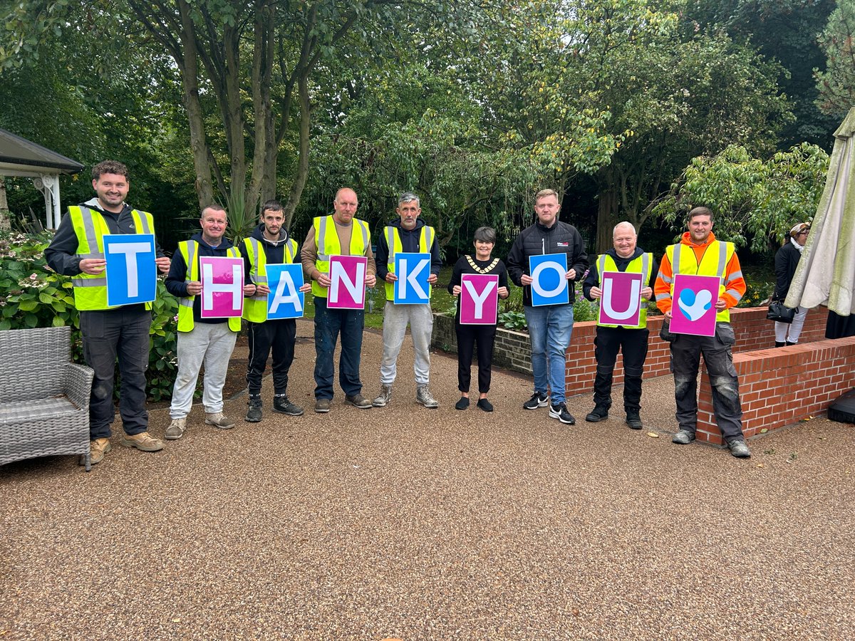 We had a wonderful day at Hayward House yesterday where we celebrated the grand reopening of their newly accessible garden and the surpassing of £1 million in fundraising for the Hayward House Appeal. 🎉

<a href="/LordMayorNottm/">LordMayorOfNottm</a>  officially opened the garden, joined by staff, supporters,