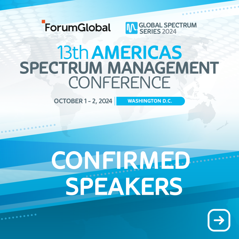 Global_Spectrum's tweet photo. Have you registered for next month's 13th #AmericasSpectrum? Sign up today to hear from an exciting array of industry leaders, such as:

∙ Jeff Marks (@ericsson)
∙ Josh Baggett (@HPE)
∙ Prakash Moorut (@Shure)
∙ Aspasia Paroutsas (@Qualcomm)

More info and registration here👇