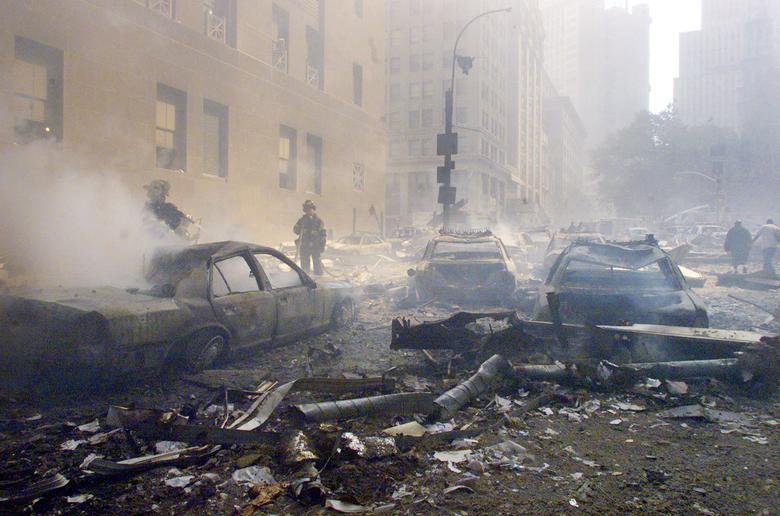 Dust and destruction in New York City.