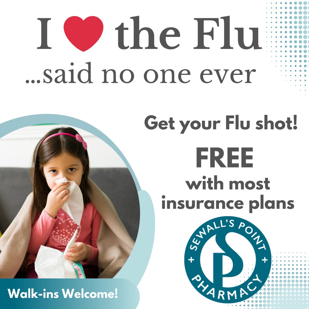 SewallsPointRx's tweet photo. Flu season is here. Avoid sick days by getting your Flu shot today! 

Come to us for a pleasant experience and enjoy a FREE ice cream with your flu vaccination. 

#FeelGoodEveryDay   #PharmacyOnPoint https://t.co/6sec6BKUon