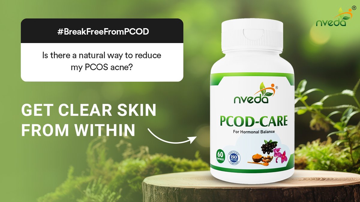 HealthNveda's tweet photo. Dealing with PCOD? Nveda PCOD Care, with Ayurvedic goodness, helps you take charge of your health and balance hormones effectively! 🌸✨

Visit: https://t.co/fJXZsxOpVn

#NVEDA #PCODRelief #Ayurveda #WomensHealth #HormonalBalance https://t.co/7o9JH1ygsW