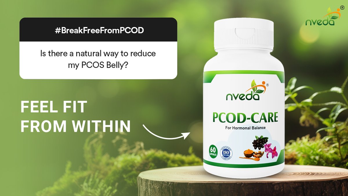 HealthNveda's tweet photo. Dealing with PCOD? Nveda PCOD Care, with Ayurvedic goodness, helps you take charge of your health and balance hormones effectively! 🌸✨

Visit: https://t.co/fJXZsxOpVn

#NVEDA #PCODRelief #Ayurveda #WomensHealth #HormonalBalance https://t.co/7o9JH1ygsW