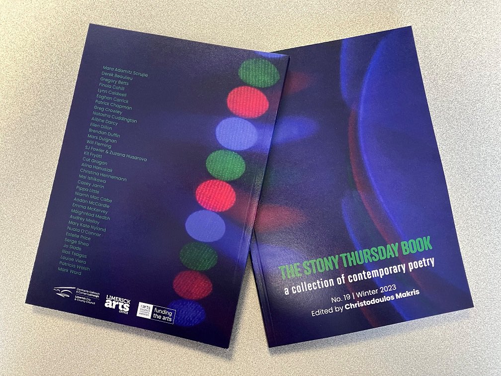 Christodoulos Makris (@c_makris) on Twitter photo Best of luck Ellen! I was pleased to be able to include excerpts from ‘A Whale Called Milieu’ in last year’s Stony Thursday Book <a href="/LimerickArts/">Limerick : Culture : Arts</a>. Best of luck Ellen! I was pleased to be able to include excerpts from ‘A Whale Called Milieu’ in last year’s Stony Thursday Book <a href="/LimerickArts/">Limerick : Culture : Arts</a>.