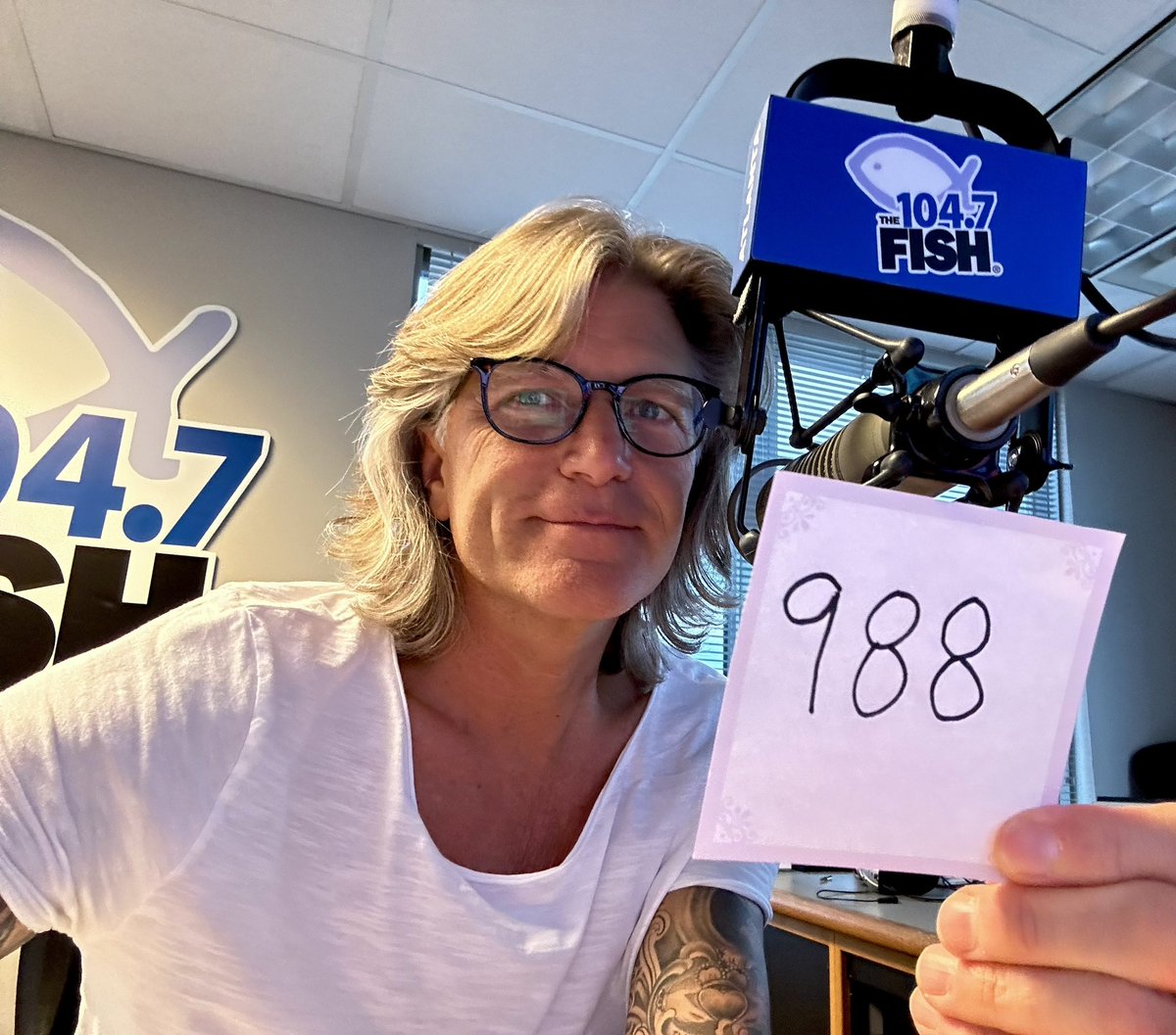 58 years old today! To celebrate please me make the Mental Health Hotline, 988  well known!!