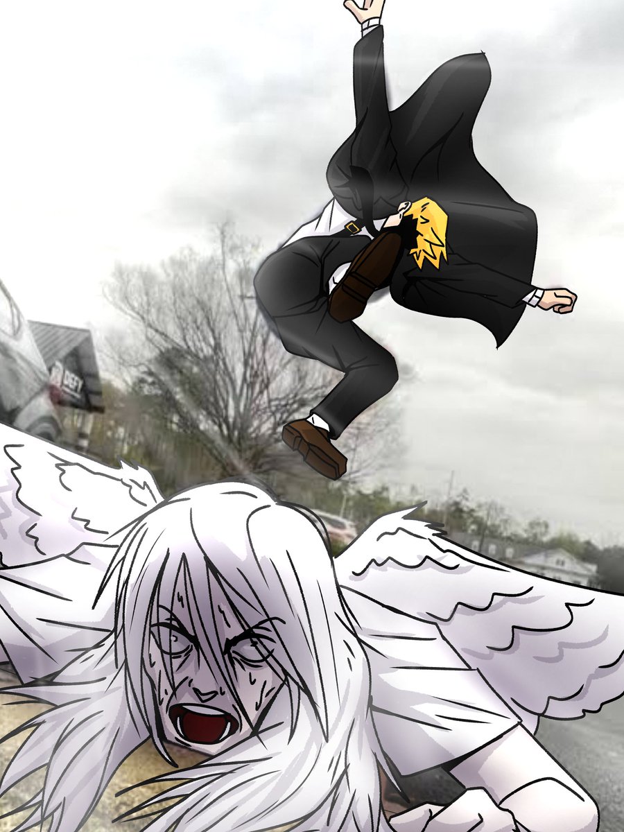 The birdie killed his best friend, he had to do it to em #ocart #ocs