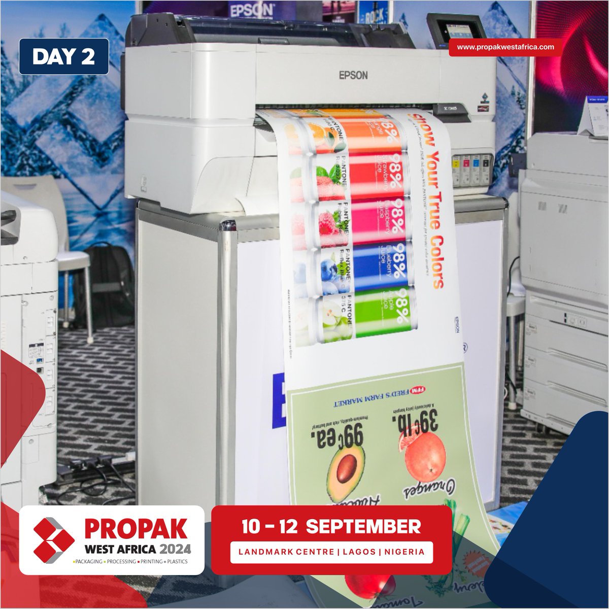 propakwa's tweet photo. 🎉Get ready to explore innovation at PROPAK West Africa 2024! 🚀Discover our exhibitors showcasing cutting-edge products that will shape the future of packaging and plastics.
#PropakWA #PropakWA2024 #InnovationInAction #ProductDemos #NetworkingSuccess #IndustryLeaders #Packaging https://t.co/EFXCQyIRta