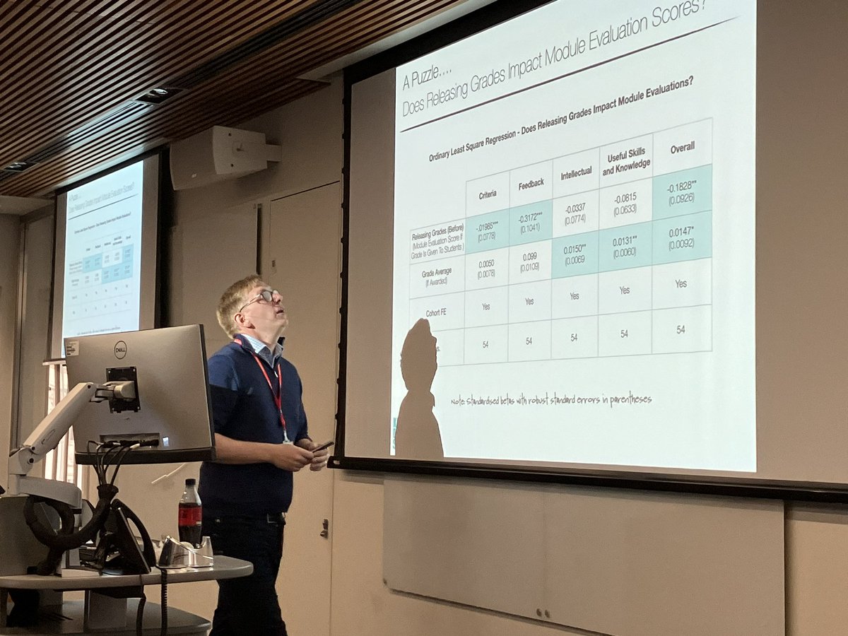 Prof Sally Everett π³οΈβππΆ (@drsallyeverett) on Twitter photo Great sessions from Andrew McFaull <a href="/kingsbschool/">King's Business School</a> #FestivalofLearning about relationship between rubrics, βnoiseβ and marking, and then the relationship between over confidence, grades and module evaluation . Really interesting Great sessions from Andrew McFaull <a href="/kingsbschool/">King's Business School</a> #FestivalofLearning about relationship between rubrics, βnoiseβ and marking, and then the relationship between over confidence, grades and module evaluation . Really interesting