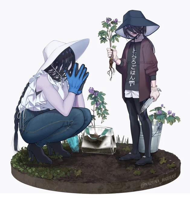 創作絵 
