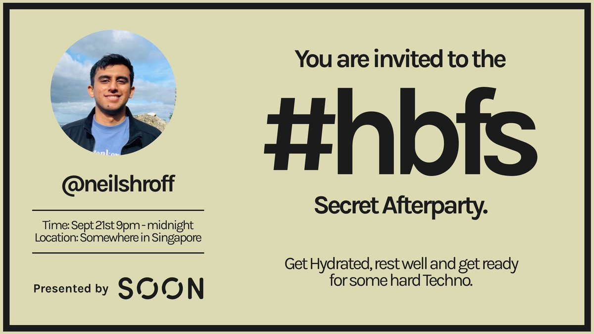 HBFS_BP's tweet photo. Congrats @neilshroff,
You are in for #HBFS. Event detail has been sent to you through DM.
Get hydrated, rest well and get ready for some Hard Techno.
โ https://t.co/V4BZSeB0ht