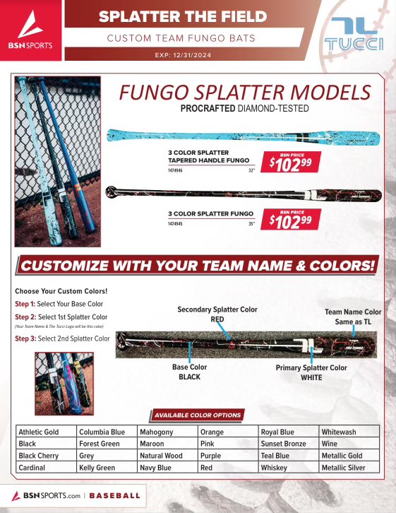 BSNSPORTS_FL's tweet image. ⚾️🥎 FALL BALL is upon us!

Get balls/tees/fungos today‼️ 

Never too early to get your equipment. Let us know!