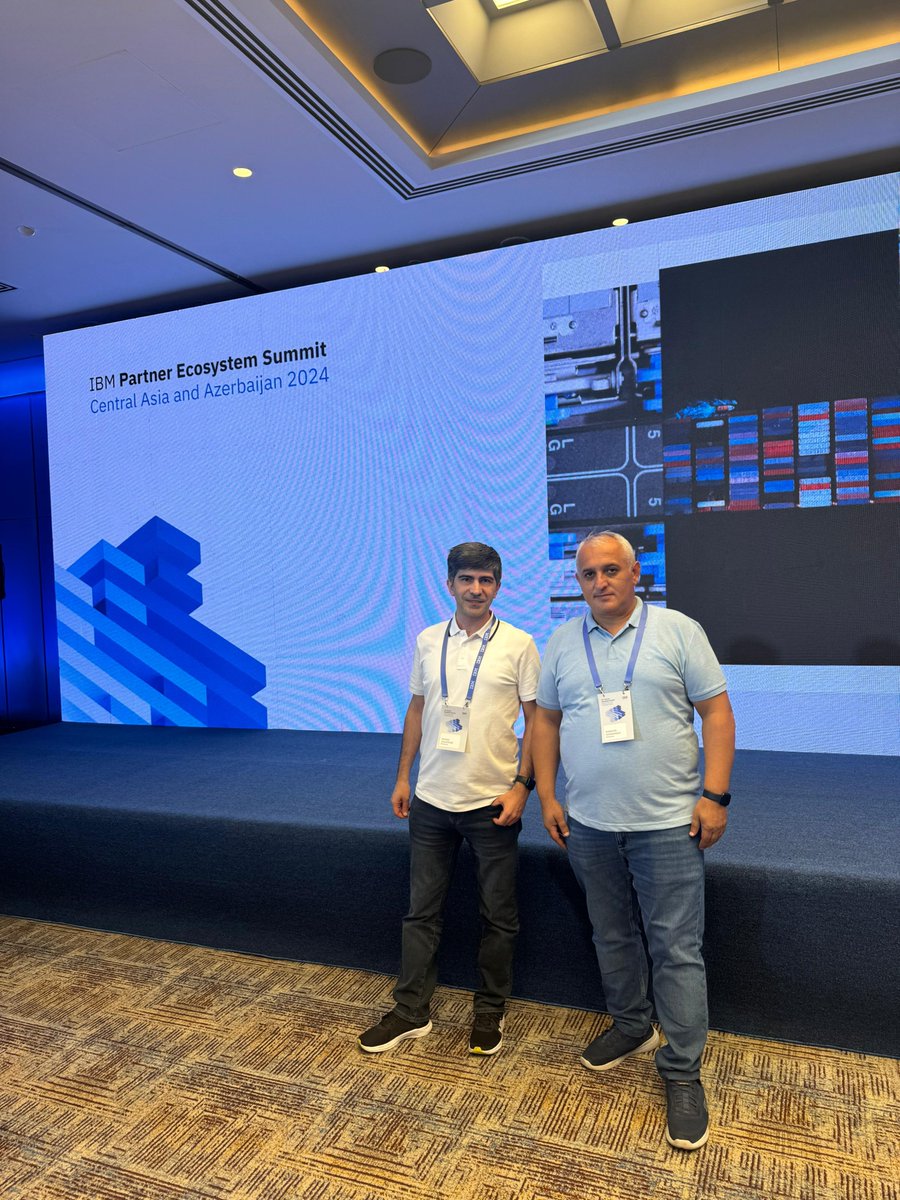 bnbsec's tweet photo. Hazırda BnB Security Alliance şitkətinin baş direktoru @Murad Əsgərzadə və texniki direktoru Mammad Mammadov dünyanın aparıcı vendorlarından olan IBM şirkətinin təşkil etdiyi "IBM Partner Ecosystem Summit Central Asia and Azerbaijan 2024" -də iştirak edir.

#IBMPartnerEcosystem https://t.co/LMNKs4bArH