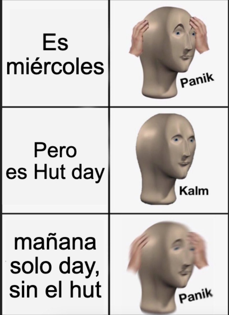 Hoy no es miércoles, hoy es #Hutday. 2 medianas a domicilio por 8´95 cada una.