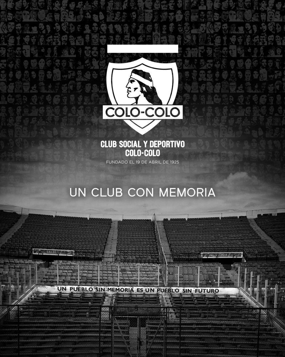 CSDColoColo's tweet photo. Por los colocolinos y colocolinas que nos faltan. Por las víctimas de la dictadura cívico militar: 
 
𝐉𝐔𝐒𝐓𝐈𝐂𝐈𝐀, 𝐌𝐄𝐌𝐎𝐑𝐈𝐀 𝐘 𝐕𝐄𝐑𝐃𝐀𝐃🌹

 #11DeSeptiembre https://t.co/WQhwzoaP17