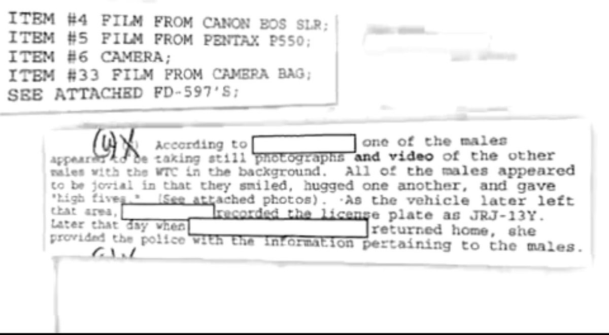 Israel knew about 9/11 in advance? Before the planes hit the twin towers Israeli spies were positioned to “document the event”. The photos and videos celebrating the attack were destroyed by the US Govt and the five Israelis were deported back to Israel.