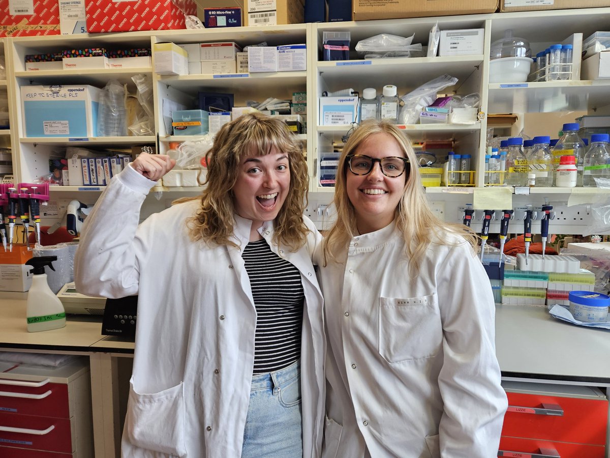 Rehwinkel's lab (@rehwinkel_lab) on Twitter photo Our final year DPhil students <a href="/GerissaFowler/">Gerissa Fowler</a> and <a href="/lizthescientis1/">Elizabeth Horton</a> were awarded funding to stay in the rehwinkel lab for 6 months after their graduation. We thank The Rothermere Foundation and <a href="/The_MRC/">Medical Research Council</a> for their support! Our final year DPhil students <a href="/GerissaFowler/">Gerissa Fowler</a> and <a href="/lizthescientis1/">Elizabeth Horton</a> were awarded funding to stay in the rehwinkel lab for 6 months after their graduation. We thank The Rothermere Foundation and <a href="/The_MRC/">Medical Research Council</a> for their support!