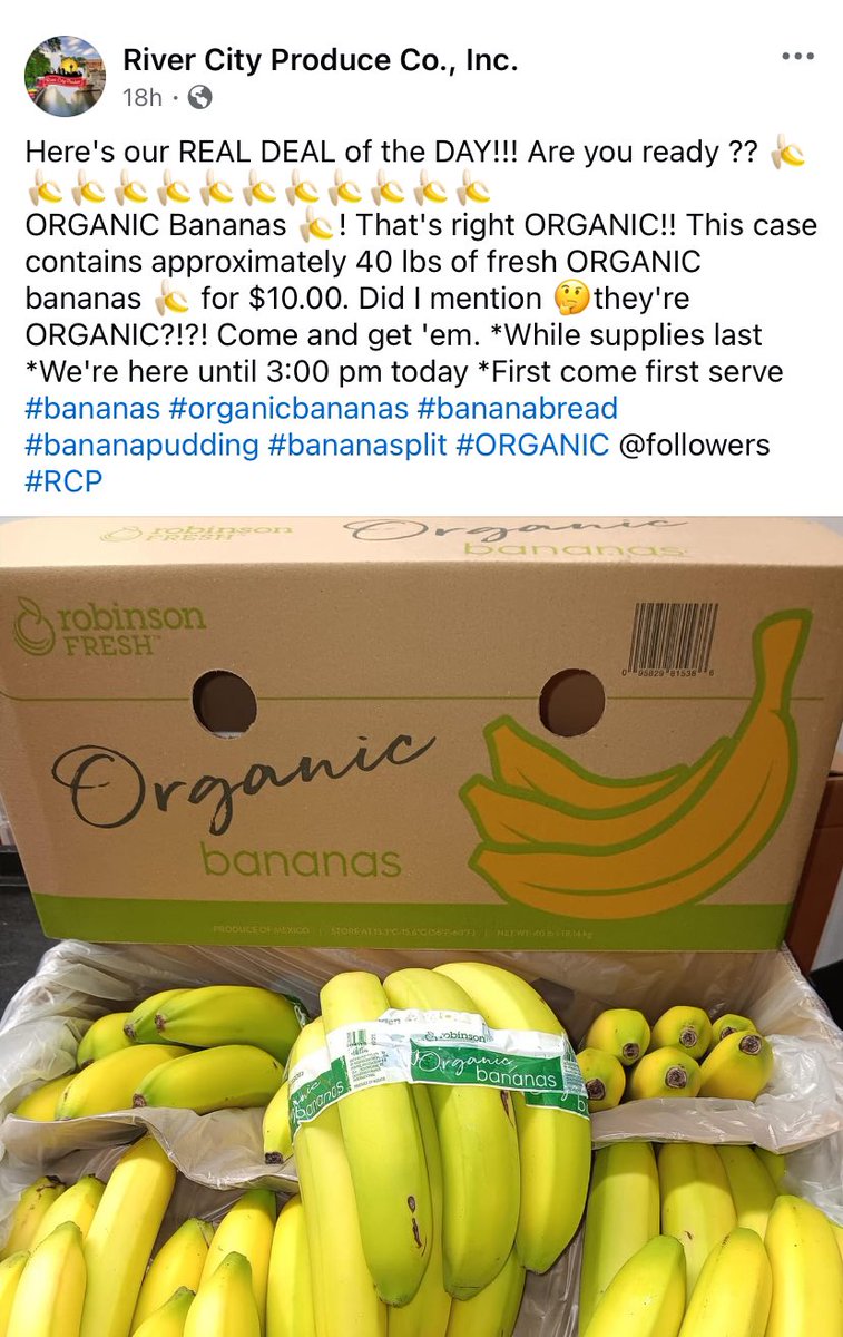 ArmyWivesClub's tweet photo. @elonmusk You live in Texas…  it’s way more than a few percent.  Just head down to River City Produce on 35 in San Antonio exit produce terminal. 

Now they may be making a few percent. 

But you grocery chains are making way more. Just compare the prices. 

I need some more Avocados. https://t.co/0vRrLw9BW0