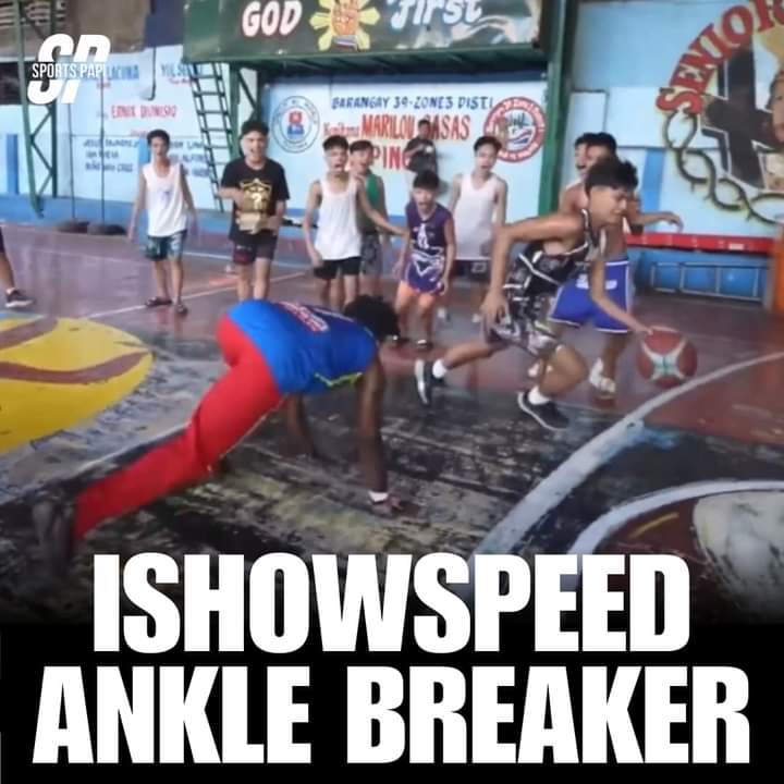 Ishow speed got his ankle broken by a filipino kid 😂 poor speed

#IShowSpeed #Philippines