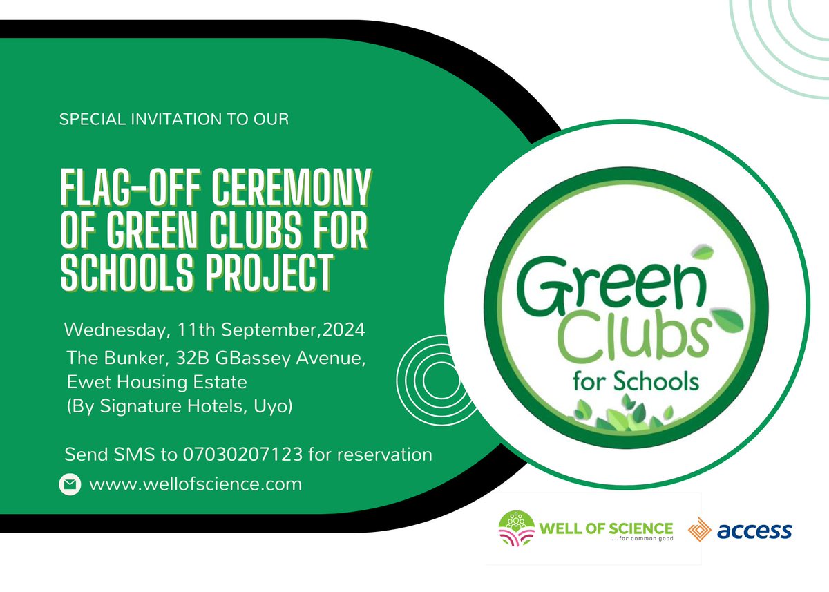 p4progresss's tweet photo. Sustainability is our responsibility.
Let's protect our environment
#wellofscience
#GreenClubsforSchools
#AccessBank
#Sustainability https://t.co/YXXv61gX9v