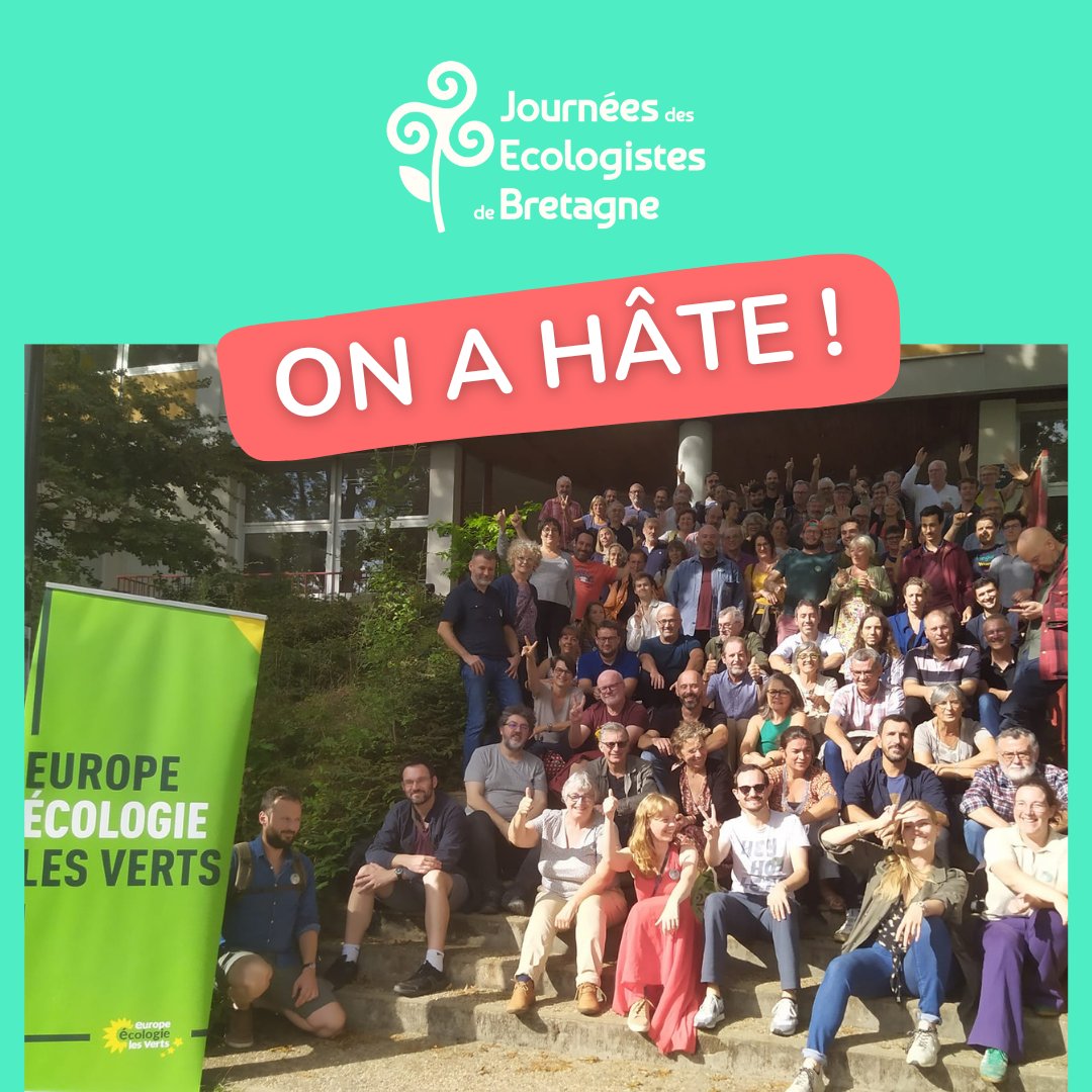 Journées des Écologistes de Bretagne tweet media