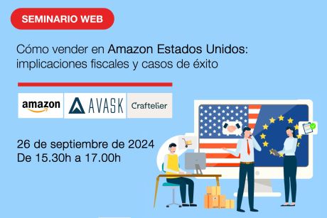 comerciodigit's tweet photo. Aprende a vender tus productos #online en el mercado estadounidense🇺🇸, ven a nuestro webinario. Además los asistentes podrán solicitar reunión👥 individual con #Amazon Business y #AVASK.
!No esperes! Reserva tu plaza👉https://t.co/jdeVBguu8a
#ecommerceparaexportar #marketplaces https://t.co/VArEZM3mfc