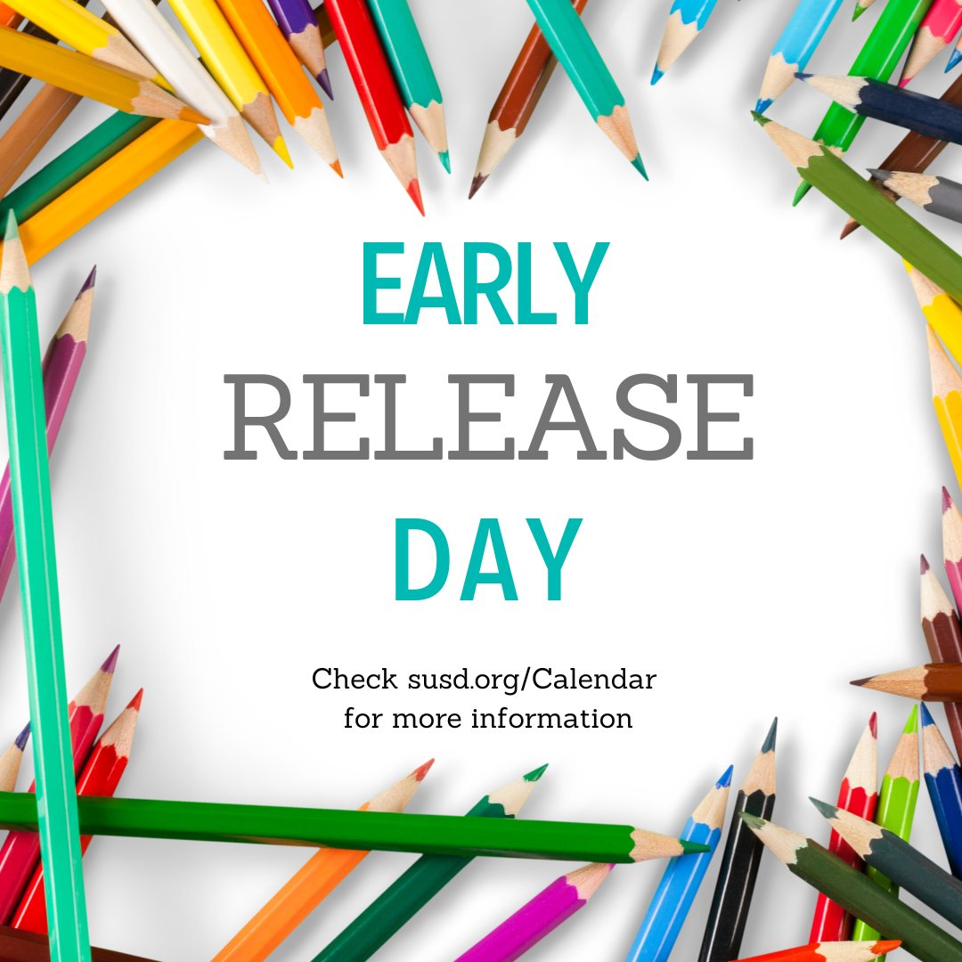 This a friendly reminder that Wednesday 09/11/24 is a 1:15 early release.